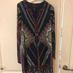 Hale Bob long sleeve dress